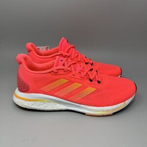 Adidas Supernova+ CC Shoes Womens Size 7 Pink Orange Running GX2958 Boost Sole